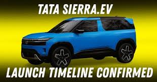 Icon Returns Electric: Tata Sierra EV Launch Window Announced