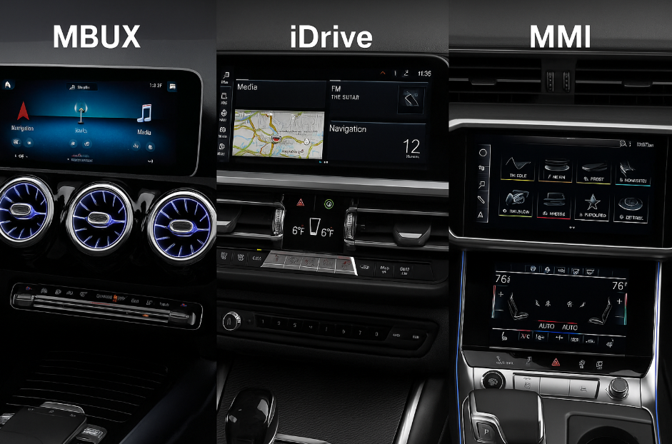 Mercedes MBUX vs BMW iDrive vs Audi MMI: Which Luxury Infotainment System Is Best in 2026?